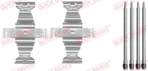 Accessory Kit, disc brake pad